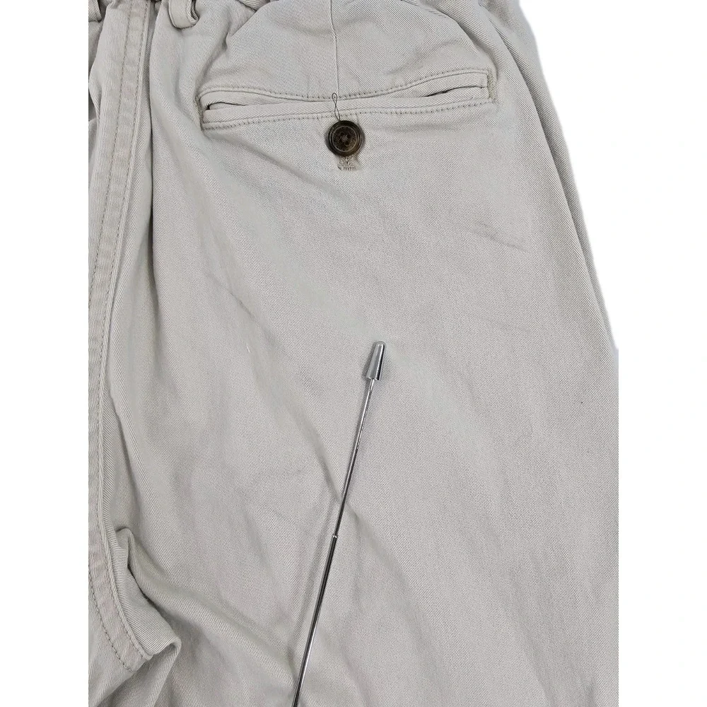 Brooks Brothers Jogger Chino Elastic Waist Drawstring Mens 30x30 beige Pant